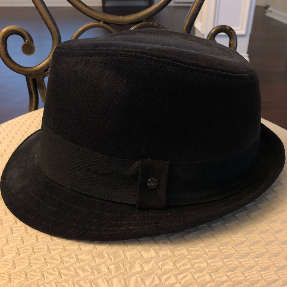 Black Stetson Fedora Hat